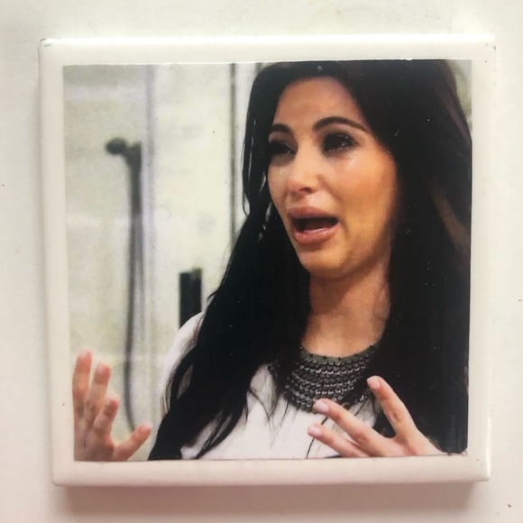 Vintage 2012 Kim Kardashian Cry Face Drink Coasters - Picture 7 of 10